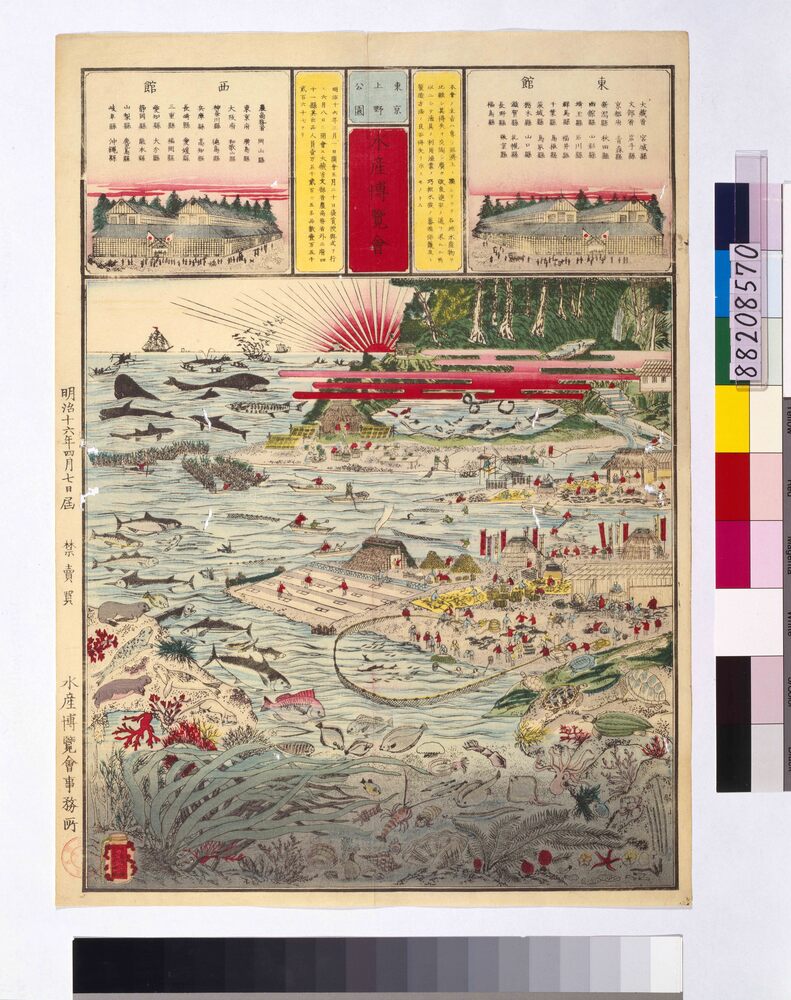 作品画像:東京上野公園水産博覧会