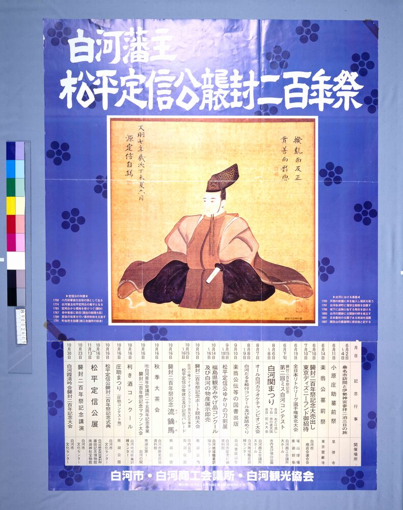 作品画像：白河藩主松平定信公襲封二百年祭