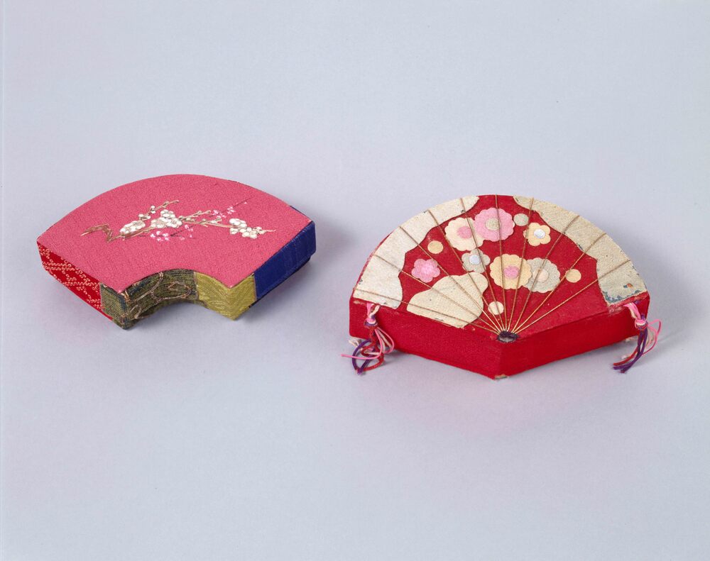 作品画像:小物入れ 白梅
