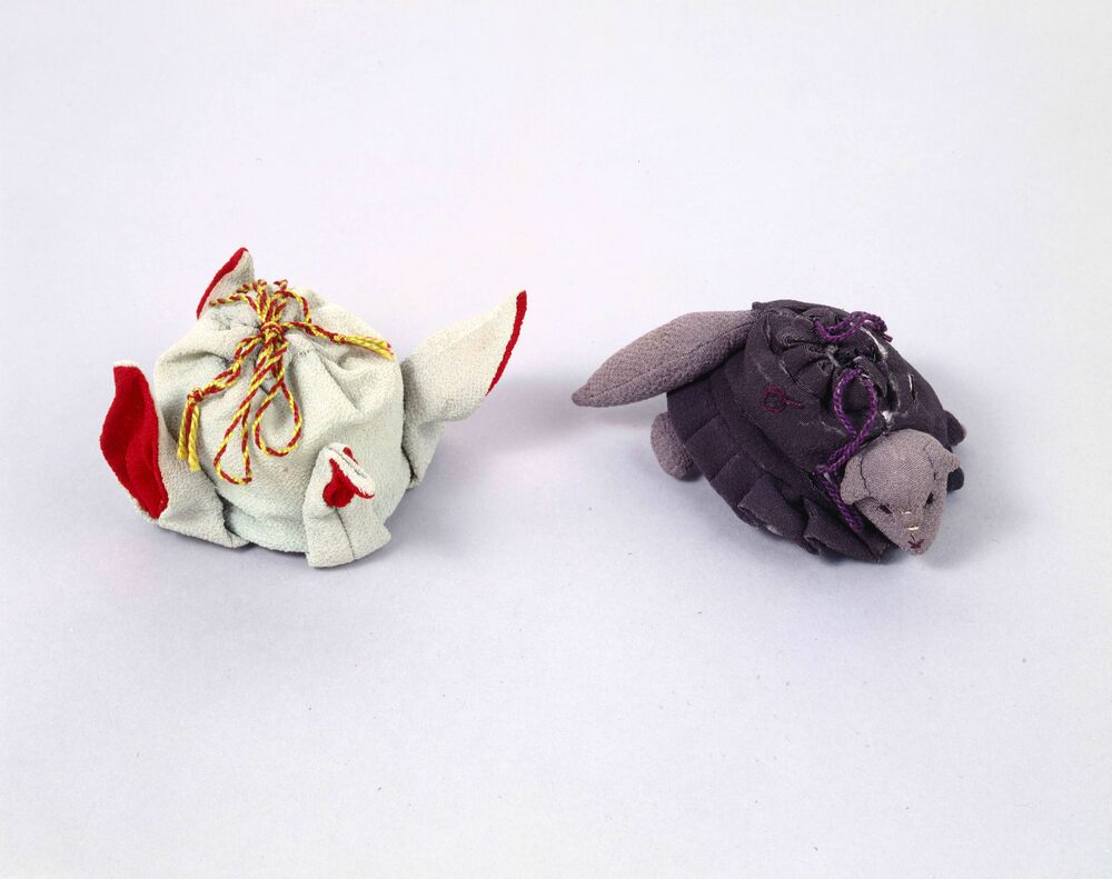 作品画像:おもちゃ巾着 ぶんぶく茶釜