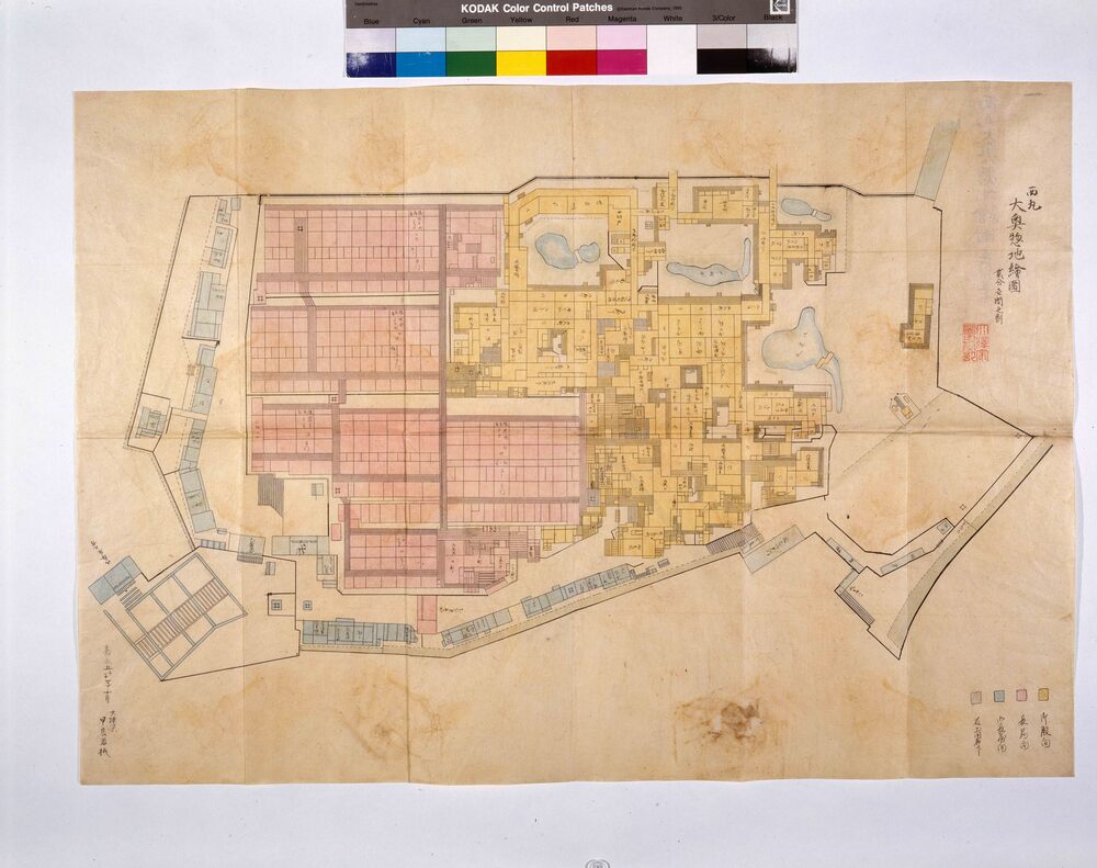 作品画像:西丸大奥惣地絵図