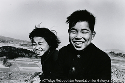 作品画像：静夫と妹 福岡 鞍手町