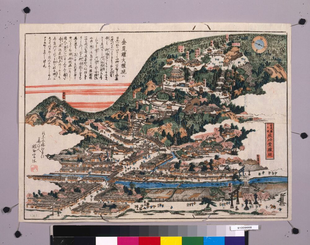 作品画像：[金毘羅大権現之図]