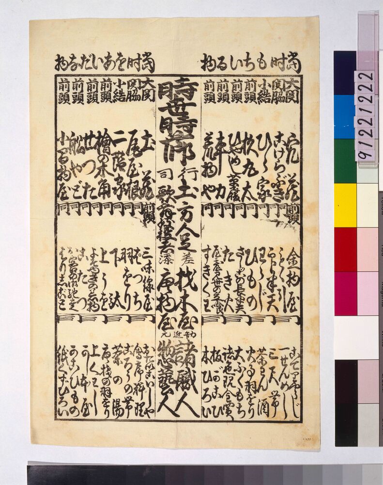 作品画像:時世時節 当時もちいる物 当時をあいだな物