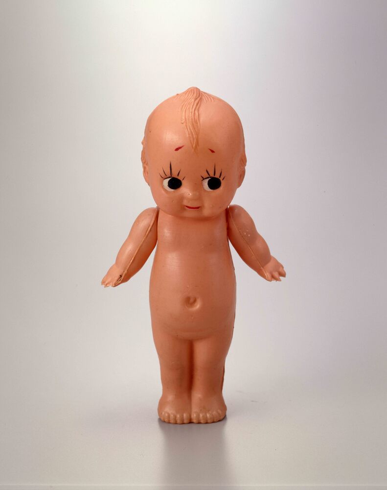 作品画像:セルロイド人形 キューピー