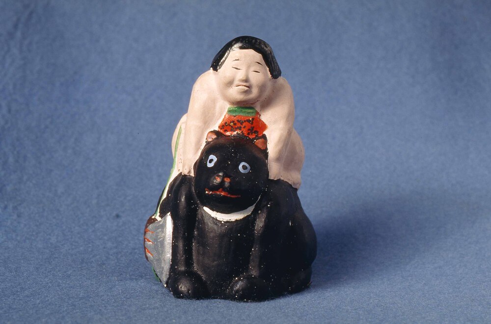 作品画像:土人形 金太郎