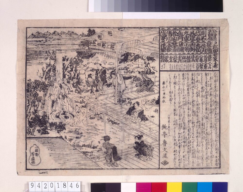 作品画像:新吉原松田屋口上