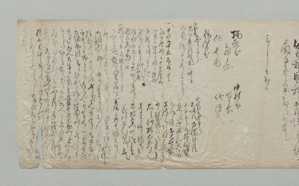 作品画像：[蘭方御制禁に関する書付]