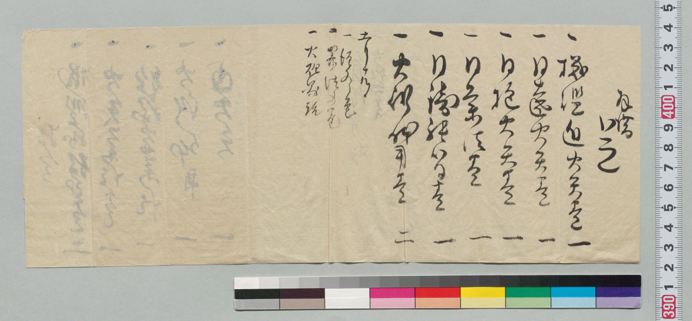 作品画像：[砲術書拝借及び持合品覚書]