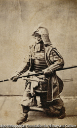 作品画像：（侍の肖像）