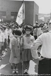作品画像:下谷区北稲荷町下谷小学校(台東区東上野四丁目)