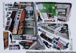 作品画像:阿佐谷駅前質屋入口路地