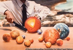 作品画像:食卓の宇宙