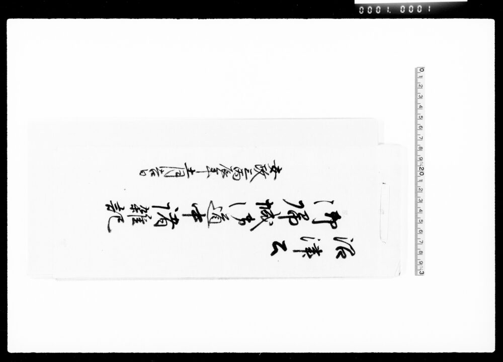 沼津公御帰城御道中諸雑記
