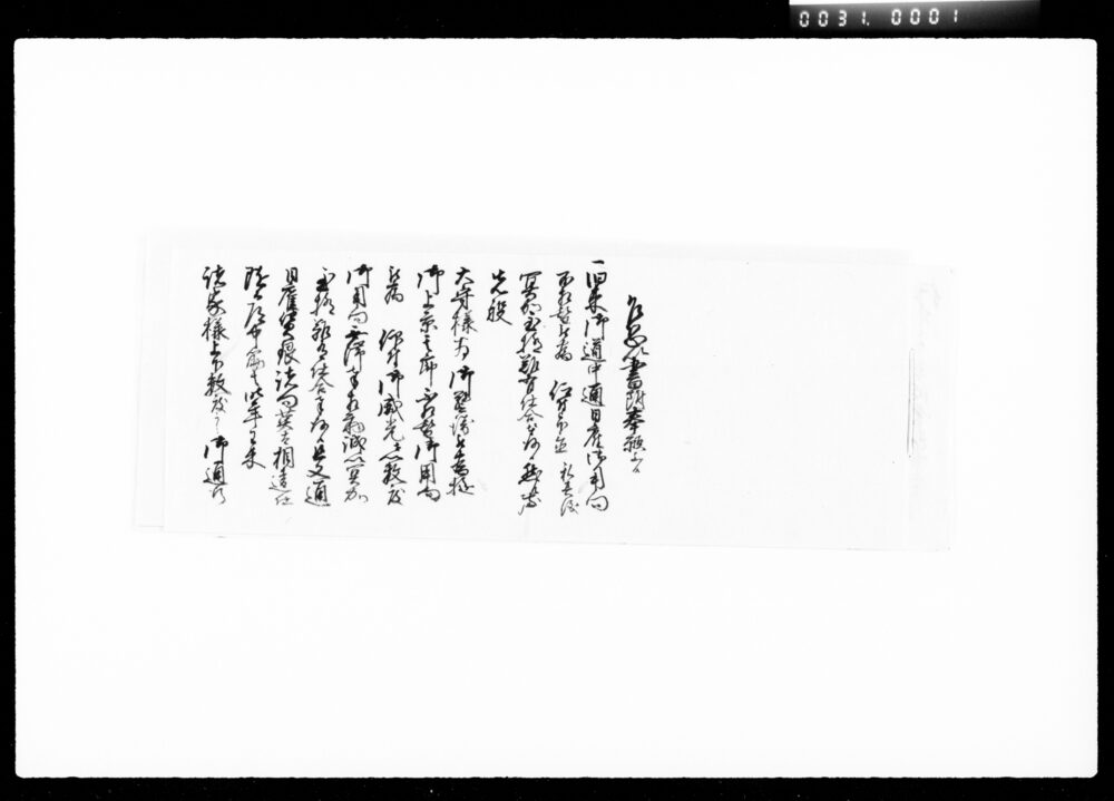 作品画像:乍恐以書付奉願上候(御参府御道中御国表より御用向之処出情御直引仕候之事控)