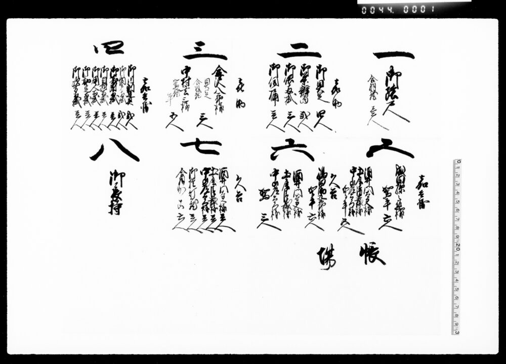 作品画像：[道中店手代役割帳]
