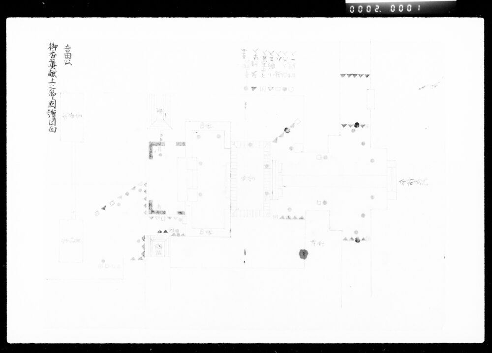 作品画像:吉田公御香奠献上之節固絵図面