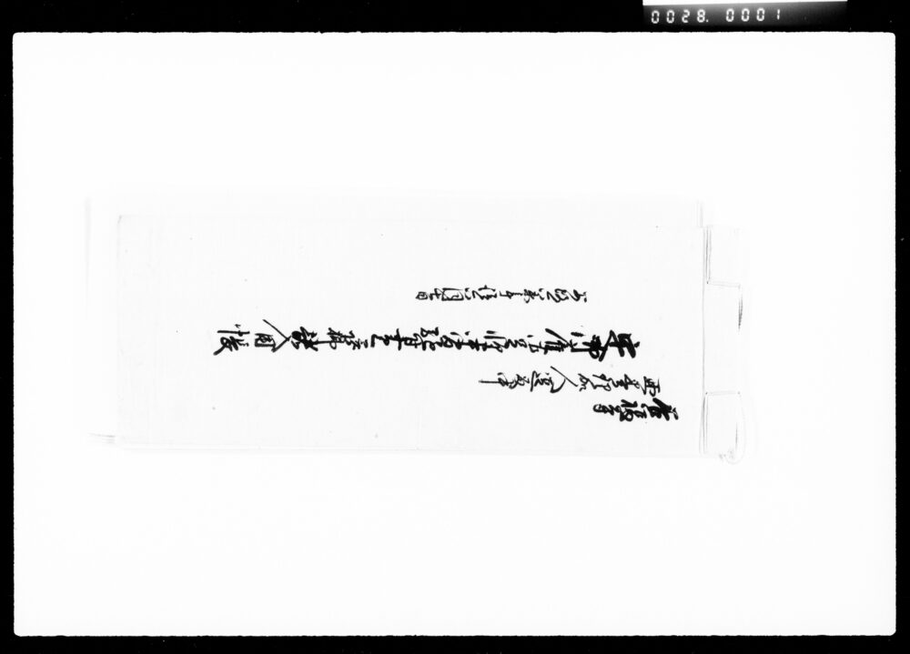 作品画像：善福寺亜墨理加人逗留中定御雇御足軽中間馳付書上并下掛諸入用帳