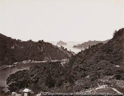 作品画像:長崎、立山から見た高鉾島