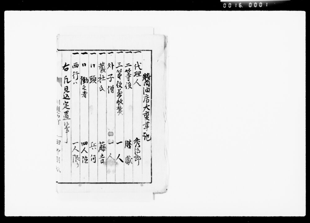 作品画像：醤油店大変革記