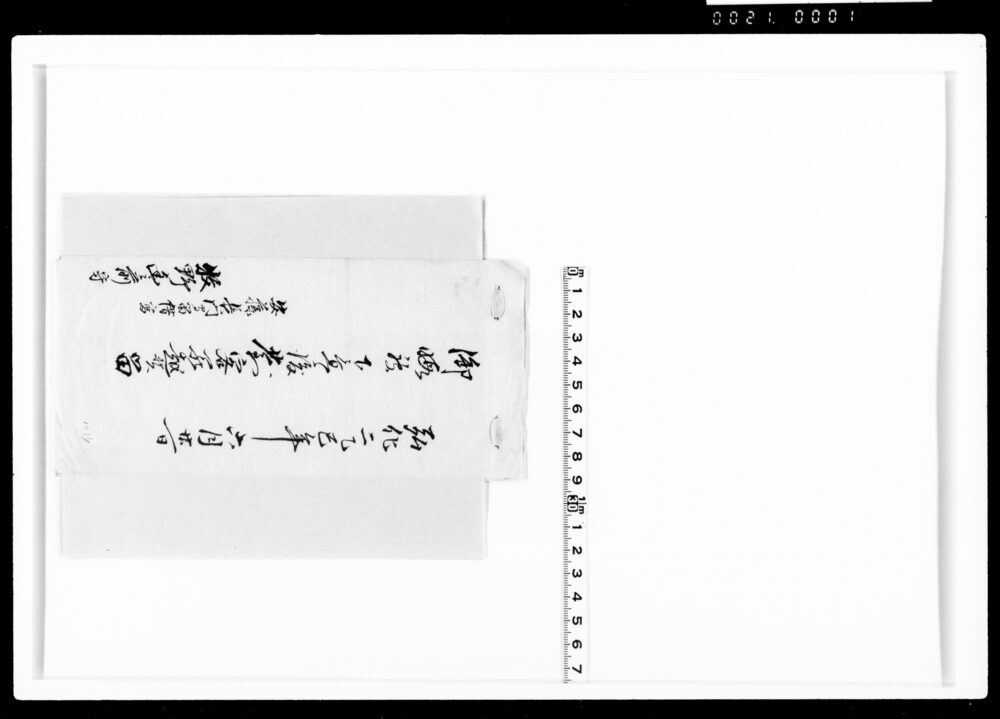 作品画像:御暇被下置候之後対客罷越候留