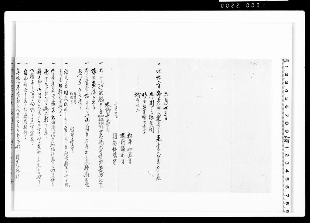 作品画像：[御暇拝領物云々]