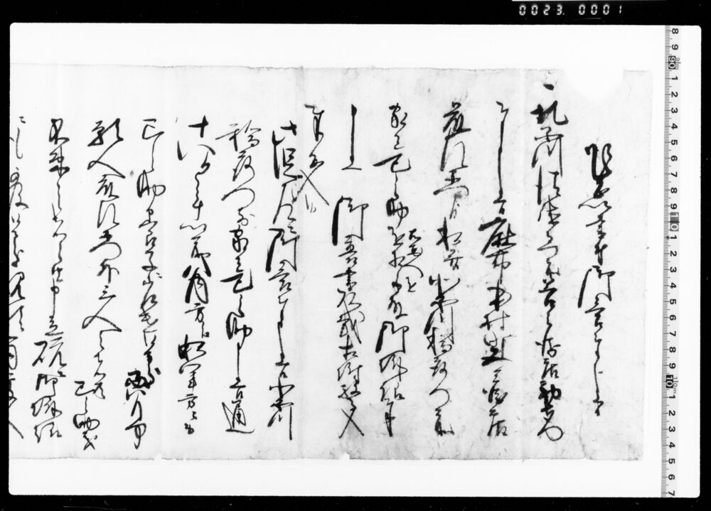 作品画像:乍恐以書付御答奉申上候(巳之助亡養父跡式相続一件につき)