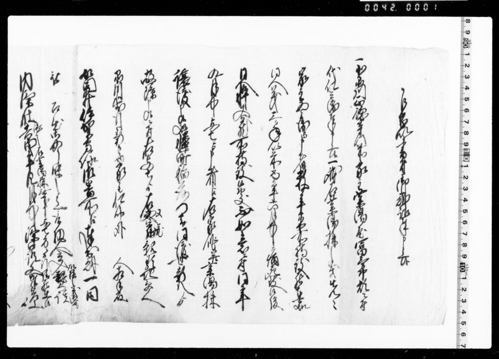 作品画像:乍恐以書付御訴訟奉申上候(薬湯株の譲渡につき)