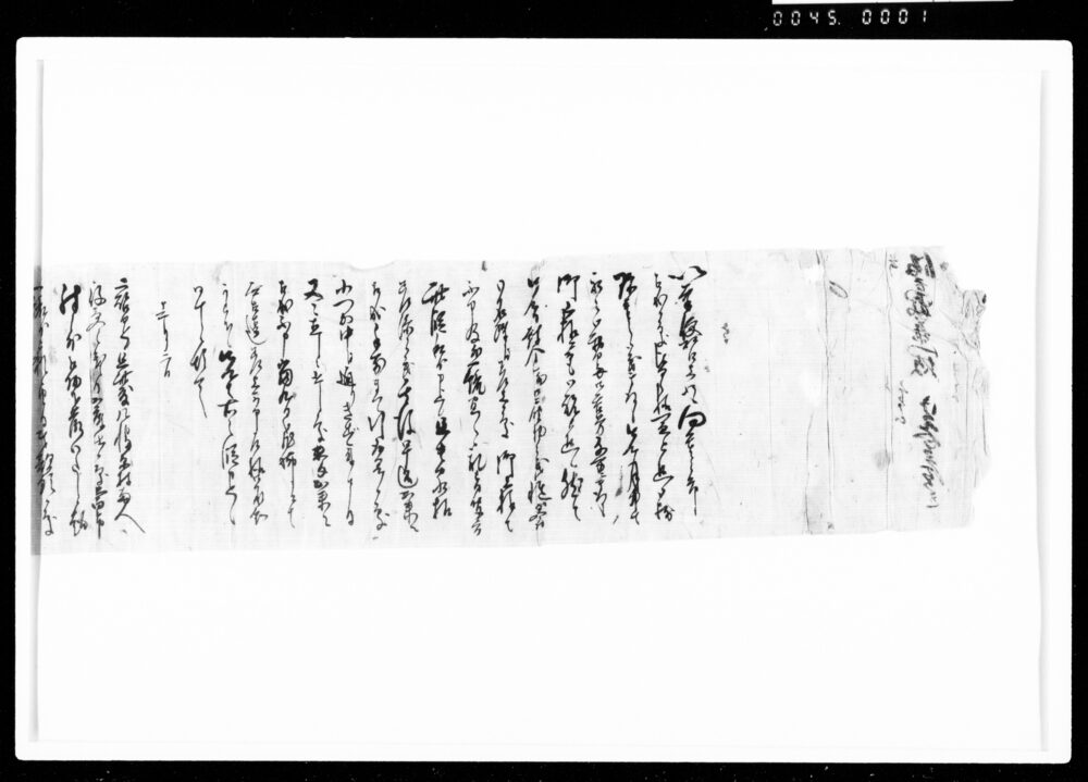作品画像：[御届物之義受取御礼につき書状]