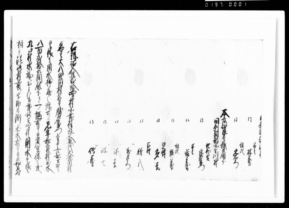 作品画像：[助太渕への乱妨につき訴状（控）]