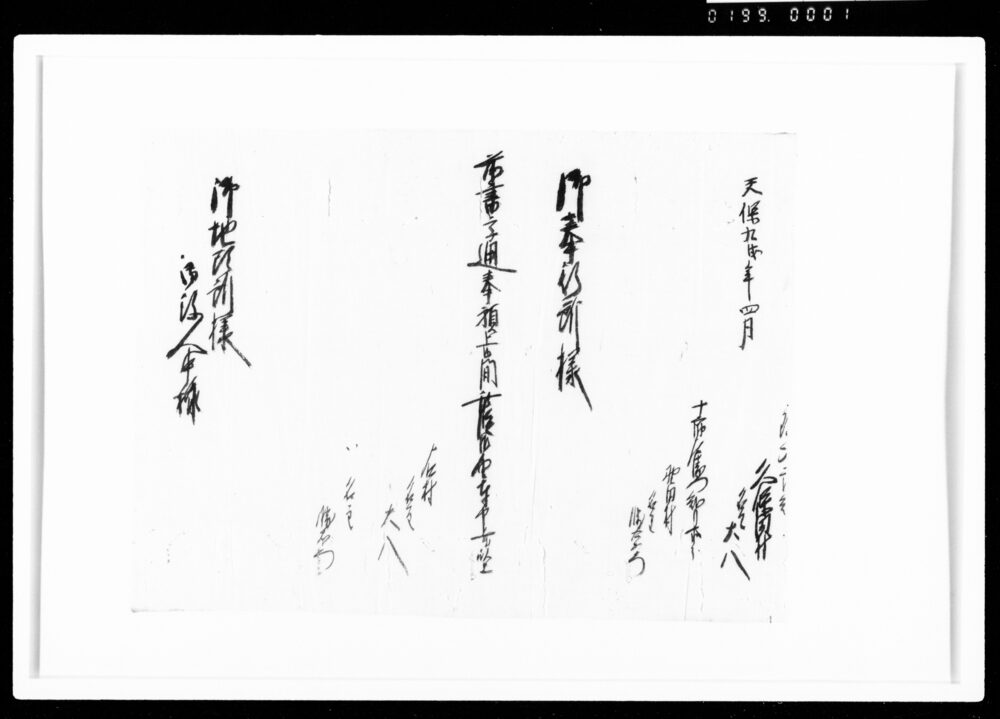 作品画像：[助太渕への乱妨につき訴状（控）]