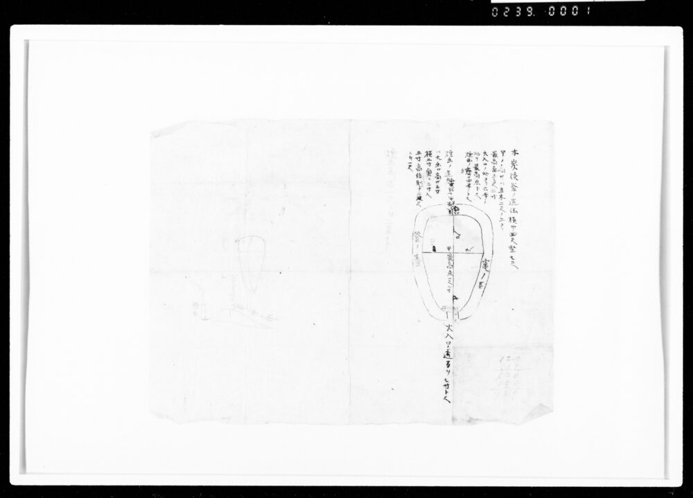 作品画像：[木炭焼釜の造法]