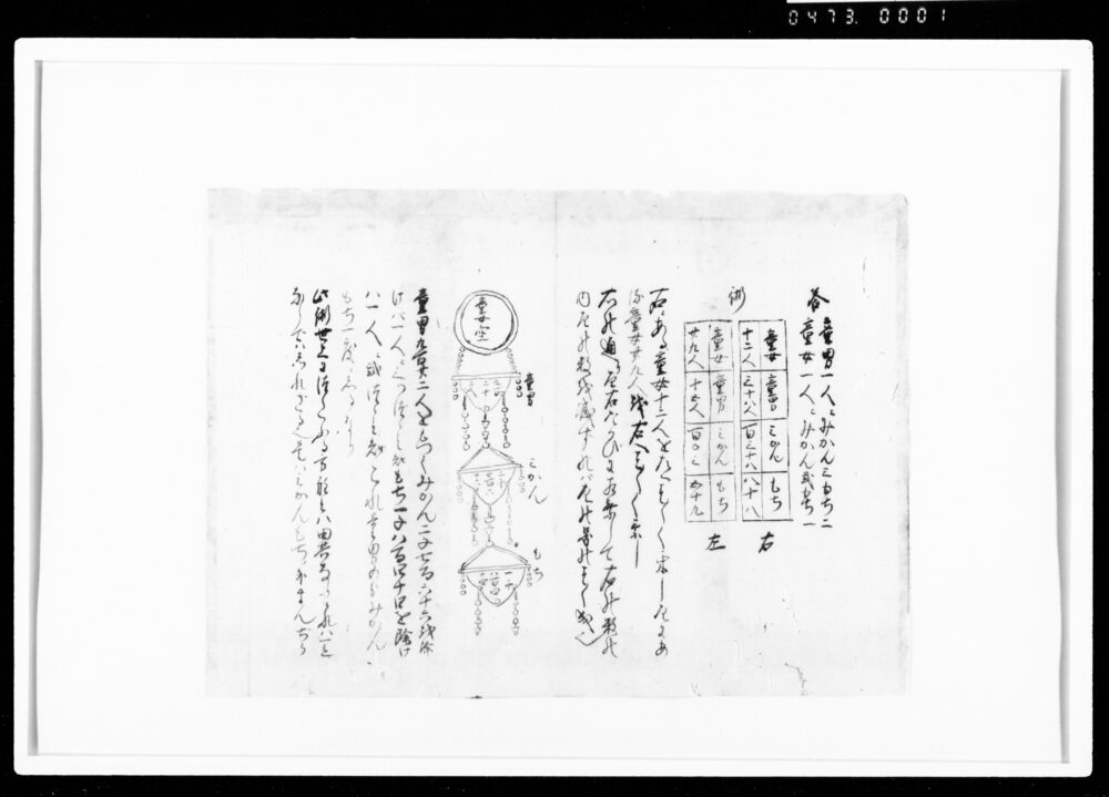 作品画像：[算法童子問　断簡]