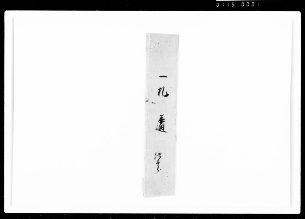 作品画像：詫入申一札之事（東光寺御山内江踏入狼藉仕、什物等為損不埒の義につき）