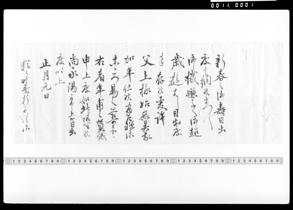 作品画像：年賀状控