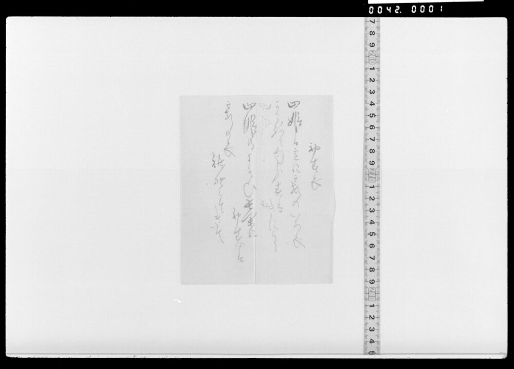 作品画像：詠歌書上(初春衣)