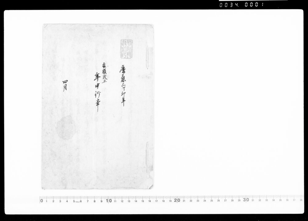 作品画像:衣服改正 年中行事