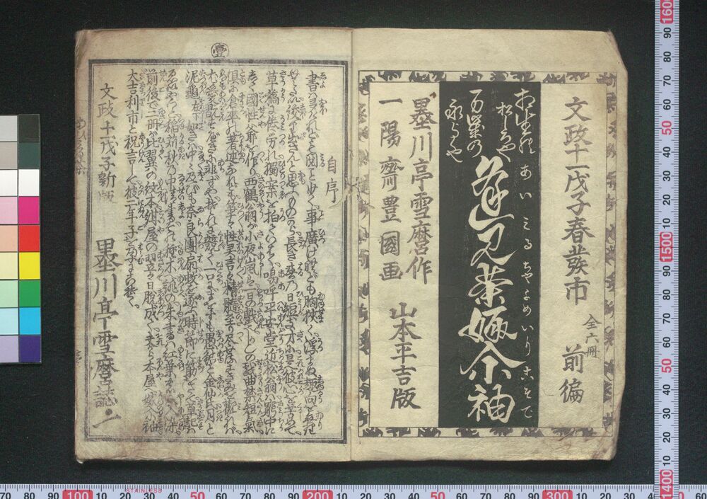 作品画像:逢見茶娵入小袖