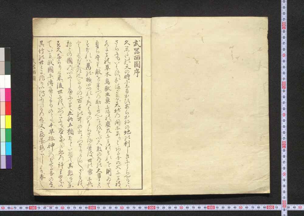 作品画像：武器二百図