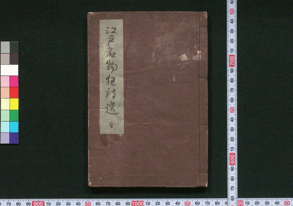 作品画像:江戸名物狂詩選