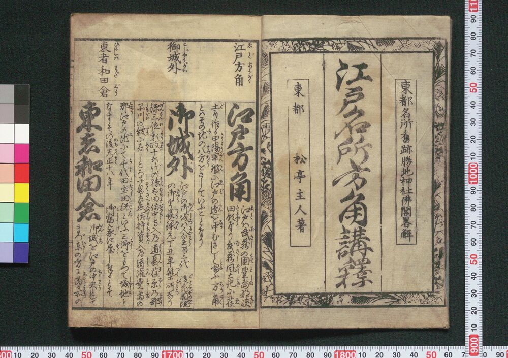 作品画像:江戸名所方角講釈 全