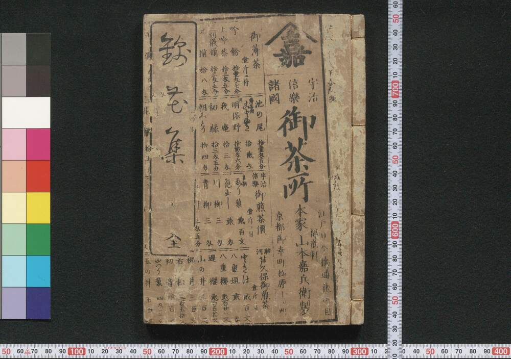 作品画像：錦花集 全