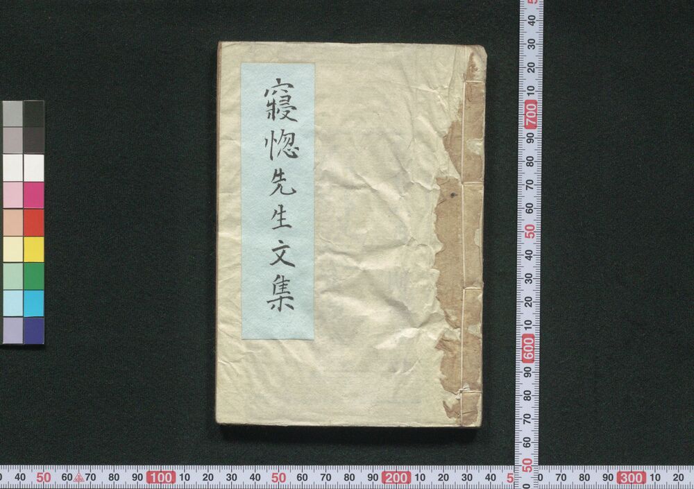 作品画像:寝惣先生文集