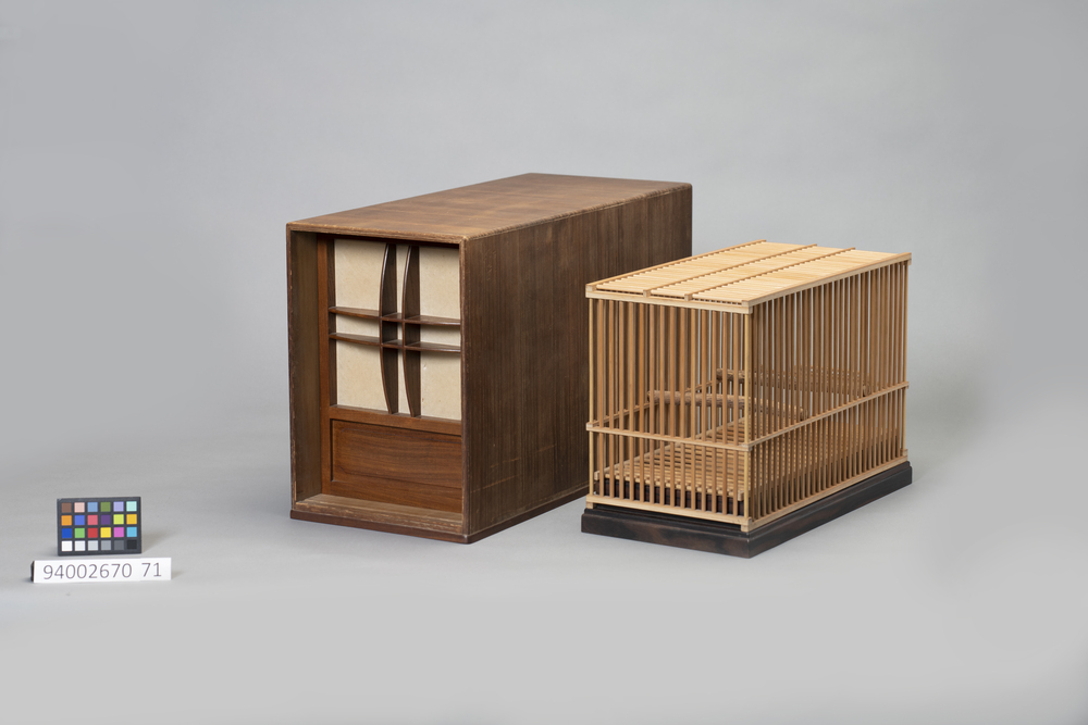作品画像:鴬鳴き台用 鳥篭外箱