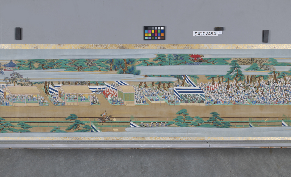 作品画像:流鏑馬絵巻物