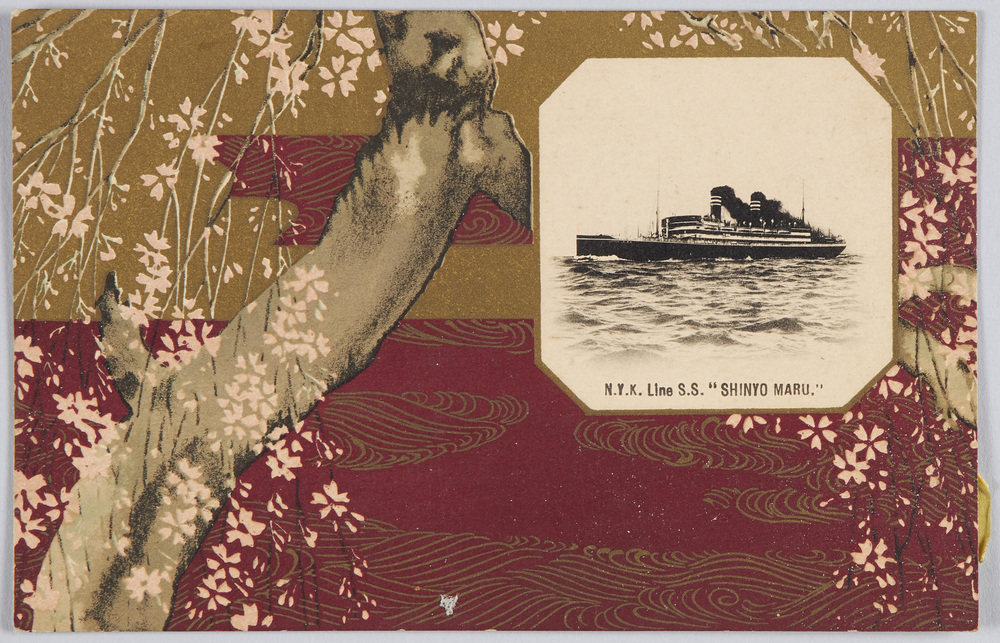 作品画像:N. Y. K. LINES. S. “SHINYO MARU”