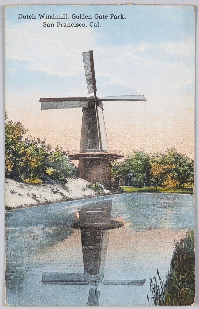 作品画像:Dutch Windmill, Golden Gate Park. San Francisco, Cal.