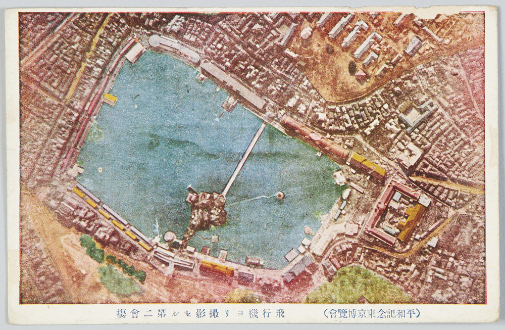作品画像:(平和記念東京博覧会)飛行機ヨリ撮影セル第二会場