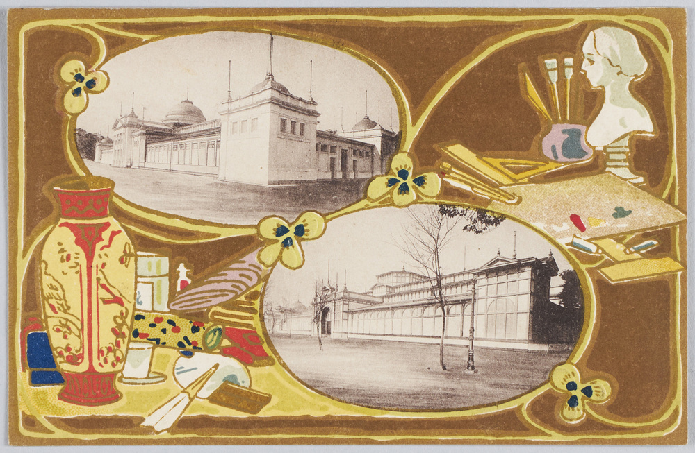 作品画像:東京勧業博覧会 美術館 三号館