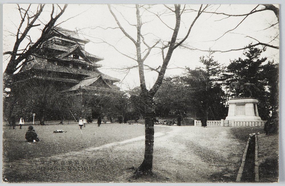 作品画像：松江千鳥城直政公銅像